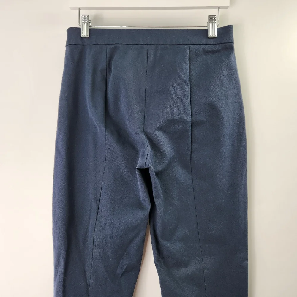 Everlane Blue Cropped Trousers Pants - Picture 5 of 8